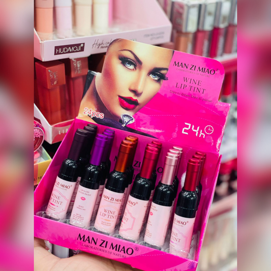 Man Zi Miao Lip Tint Pack of 6 in Different Colours