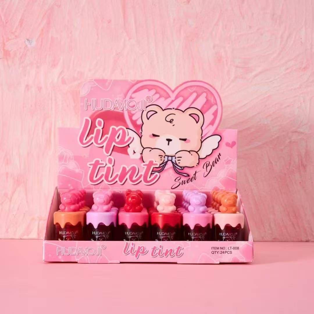 HUDAMOJI Lip Tint Sweet Bear Lip Tint - Pack of 6