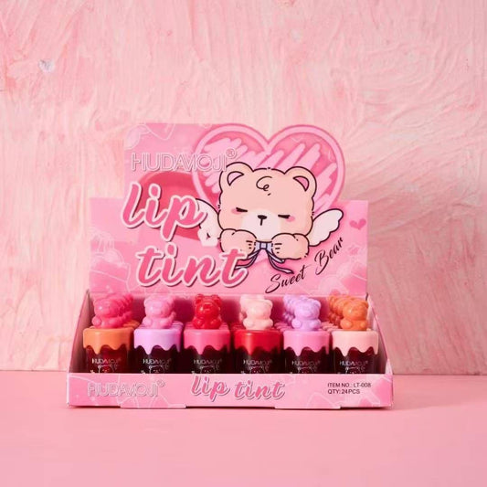 HUDAMOJI Lip Tint Sweet Bear Lip Tint - Pack of 6