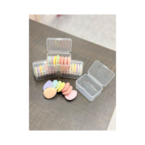 8 Pieces Mini Finger Powder Puff Set – Air Cushion Sponge Makeup Applicator