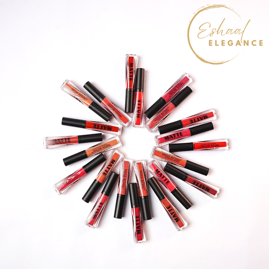 VELVET FINISH MATTE LIP GLOSS (PACK OF 4)