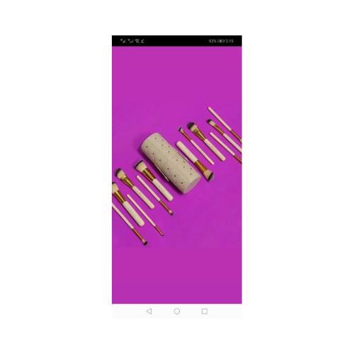 SET OF 12 MAKEUP BRUSH BUCKET