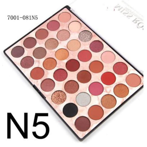 MISS ROSE 35 COLOR HIGH GLOSS & MATTE EYESHADOW PALETTE 081N5