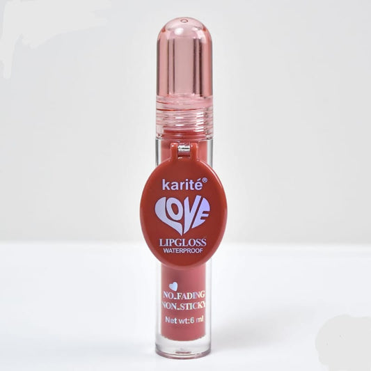 LIP GLOSS WATERPROOF LOVE – KARITÉ (Pack of 6)