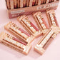 Hudamoji Lip Gloss + Lip Pencil – The Perfect Duo for Luscious Lips