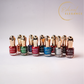ELEGANT DARK NAIL PAINTS - Pack of 12 (Different Shades)